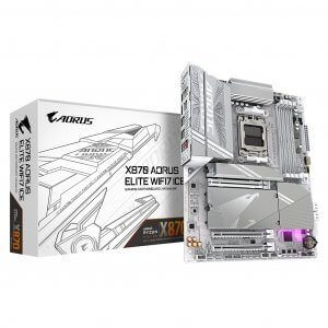 Gigabyte X870 AORUS ELITE WIFI7 ICE AM5 ATX Motherboard